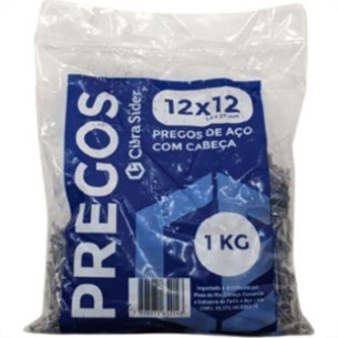 Prego Polido Cibra C/Cabeça  12X12 (1,80X28mm)