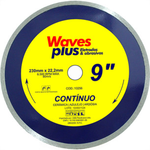 Disco Diam Waves Continuo 9 X 230Mm