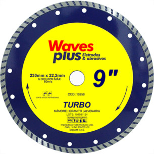 Disco Diam Waves Turbo 9 X 230Mm
