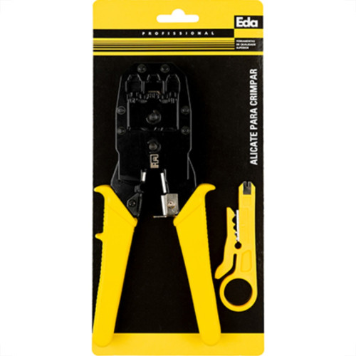 Alicate P/Crimpar Rj11 Rj-45 Eda Ojb