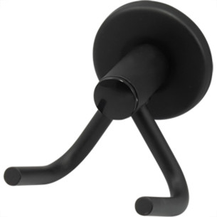 Cabide Parede Duplo Hidrolar Preto