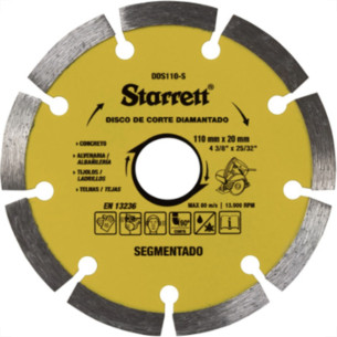 Disco Diam Starret Segmentado