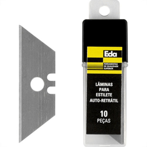 Lamina P/Estilete Retratil Eda Oaf C/10