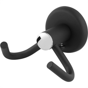 Cabide Clarainox D Duplo Preto