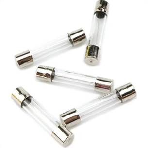 Fusivel Vidro 20Ag 20A Pequeno Jr Iluminacao - Kit C/50 Unidades