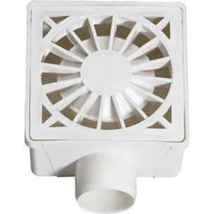 Ralo Sifonado Quadrado Branco Luconi