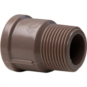 Adaptador Curto Shiva 1 Marrom - Kit C/10 Unidades