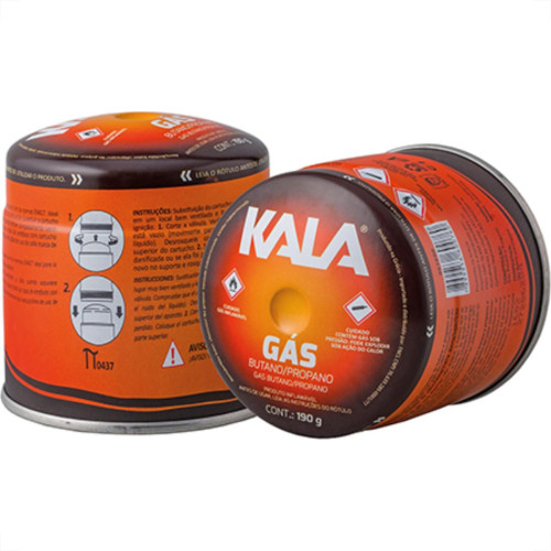Gas Butano Cartela /Piezo Kala 190G