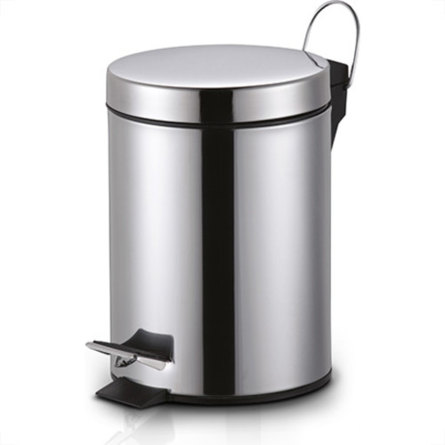 Lixeira Inox Kala 05L Com Pedal