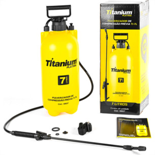 Pulverizador Titanium Alta Pressao 7Lt