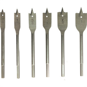 Kit Broca Titanium Chata P/Mad 06Pc