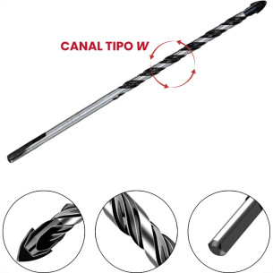 Broca Disflex P/Vidro/Porcelanato 8,0Mm