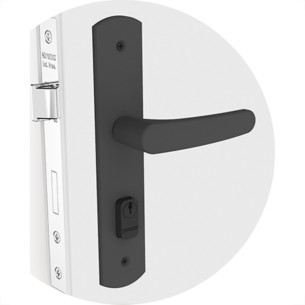 Fechadura Soprano Ipanema Ext 3021 Preto
