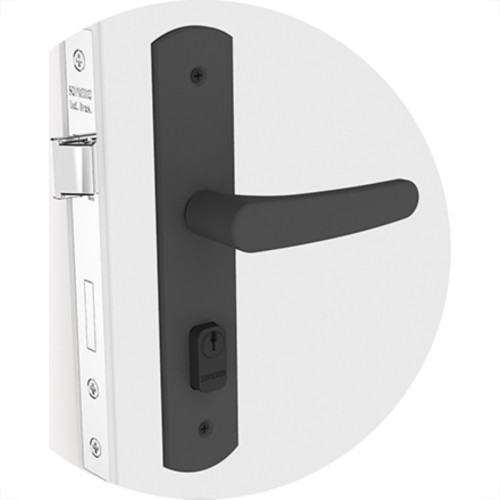 Fechadura Soprano Ipanema Ext 3021 Preto