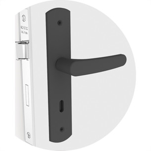 Fechadura Soprano Ipanema Int 3022 Preto