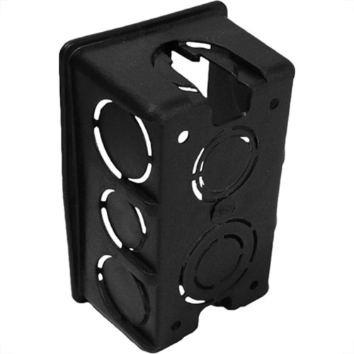 Caixinha Luz Preta Pvc 4X2 Mondiale - Kit C/25 Unidades