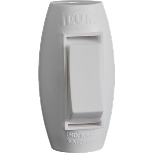 Int.1/2 Fio Ilumi Branco 1647P Pacote - Kit C/10 Unidades