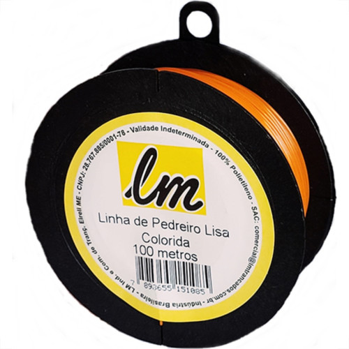 Linha Pedreiro Lm Lisa Lr C/100Mt - Kit C/12 Unidades