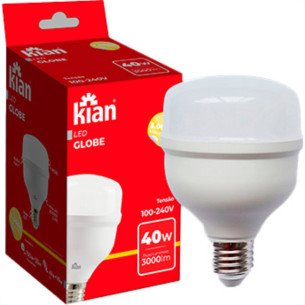 Lampada Led Globo 40W 3000K Bivolt Kian