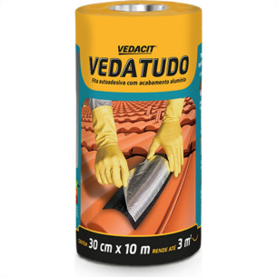 Vedacit Fita Adesiv Vedatud Al 30Cmx10Mt