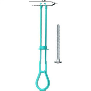 Bucha Drywall Self-Bolt 1/4 C/10 C/Paraf