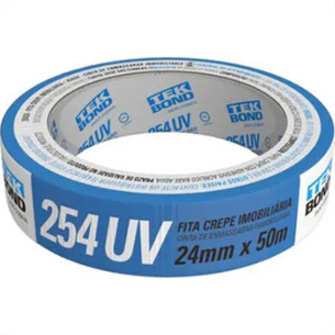 Fita Crepe Tekbond Imobil Azul 24Mm X 50Mt