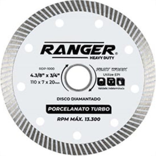 Disco Diam Ranger Porcelanato
