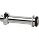 Tubo Ligacao Luconi Abs Cromado Aju 1.1/2X20 Tubo Ligacao Luconi Abs Cromado Aju 1.1/2X20