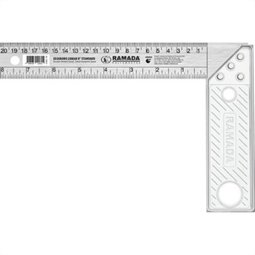 Esquadro Cabo Alum Ramada 14'' Esquadro Cabo Alum Ramada 14''