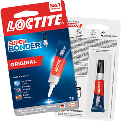 Cola Super Bonder 03G Original - Kit C/24 Unidades Cola Super Bonder 03G Original - Kit C/24 Unidades