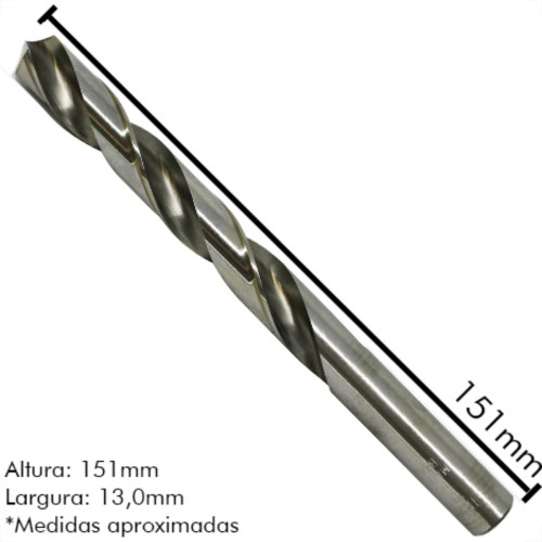 Broca Aco Rapido Irwin 13,0Mm Broca Aco Rapido Irwin 13,0Mm