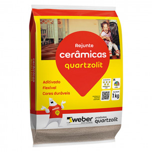Rejunte Quartzolit Caramelo 1K . / Kit C/ 15 Saco