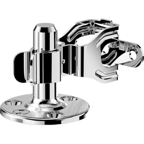 Fixador Porta P/Piso(0068-01)Ni Soprano - Kit C/12 Unidades Fixador Porta P/Piso(0068-01)Ni Soprano - Kit C/12 Unidades