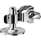 Fixador Porta P/Piso(0068-01)Ni Soprano - Kit C/12 Unidades Fixador Porta P/Piso(0068-01)Ni Soprano - Kit C/12 Unidades
