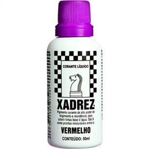 Corante Xadrez Violeta 50Ml Para Tinta 31109978 . / Kit C/ 12