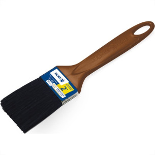 Pincel Trincha Pintura Tigre 571 X 1.1/2'' Preta - Kit C/12