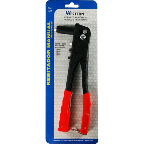Alicate Rebitador Western 4 Bicos 722 Alicate Rebitador Western 4 Bicos 722