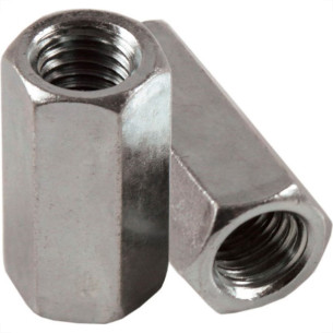 Prolongador Para Barra Roscada 3/8 X50 P2950 - Kit C/25  Prolongador Para Barra Roscada 3/8 X50 P2950 - Kit C/25