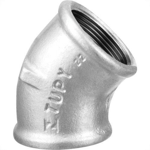 Tupy Cotovelo Ferro Galvanizado 45X1.1/4 Tupy Cotovelo Ferro Galvanizado 45X1.1/4