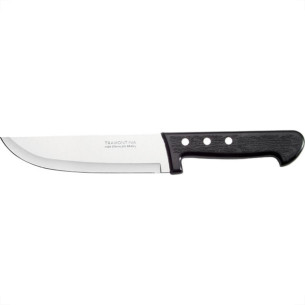 Faca Tramontina Cozinha Inox Cabo Preto 08'' - Kit C/12