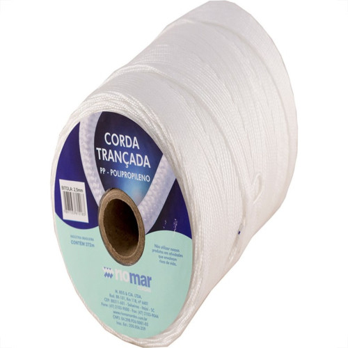 Corda Polipropileno Trancada Riomar 02,5Mm Branca+-323M Corda Polipropileno Trancada Riomar 02,5Mm Branca+-323M