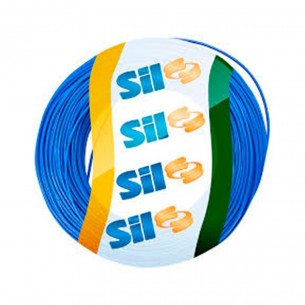 Fio Cabinho Flexivel Sil 1,0 Azul 100M 3016004