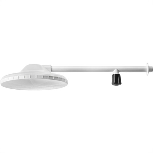 Chuveiro Frio Completo 8''Herc Branco Com Registro 2353 Chuveiro Frio Completo 8''Herc Branco Com Registro 2353