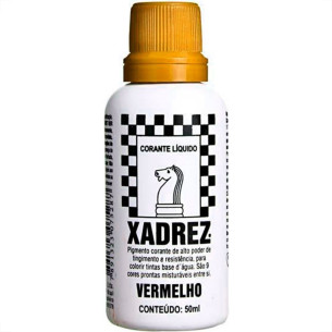 Corante Xadrez Ocre 50Ml Para Tinta 31106478 . / Kit C/ 12