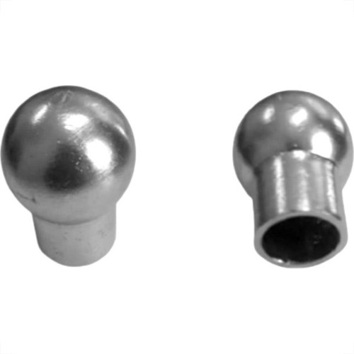 Lanca Aluminio Guaru Bola Popular 5/8'' Portao - Kit C/50 Lanca Aluminio Guaru Bola Popular 5/8'' Portao - Kit C/50