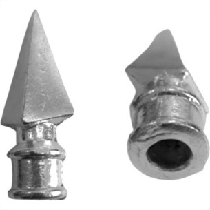 Lanceta Aluminio   3/8'' Para Portao Gu121-1 - Kit C/50