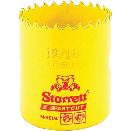 Serra Copo Aco Rapido Starrett 40Mm Fch0196-G Serra Copo Aco Rapido Starrett 40Mm Fch0196-G
