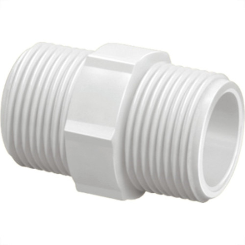 Niple Branco Krona Rosca Rosca 1/2'' 287 - Kit C/50 Niple Branco Krona Rosca Rosca 1/2'' 287 - Kit C/50