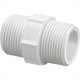 Niple Branco Krona Rosca Rosca 1/2'' 287 - Kit C/50 Niple Branco Krona Rosca Rosca 1/2'' 287 - Kit C/50