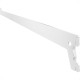 Suporte Prateleira Fico Branco 25Cm 2 Garras Trilho Suporte Prateleira Fico Branco 25Cm 2 Garras Trilho